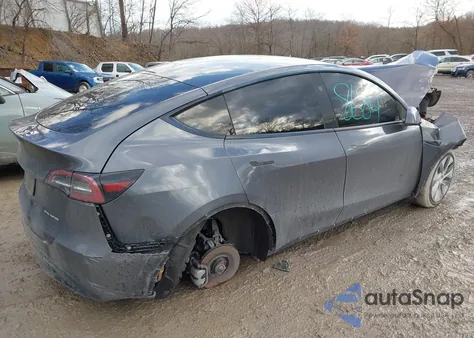 2023 Tesla Model Y Awd/Long Range Dual Motor All-Wheel Drive из США, поврежденный, VIN 7SAYGDEE0PF862336